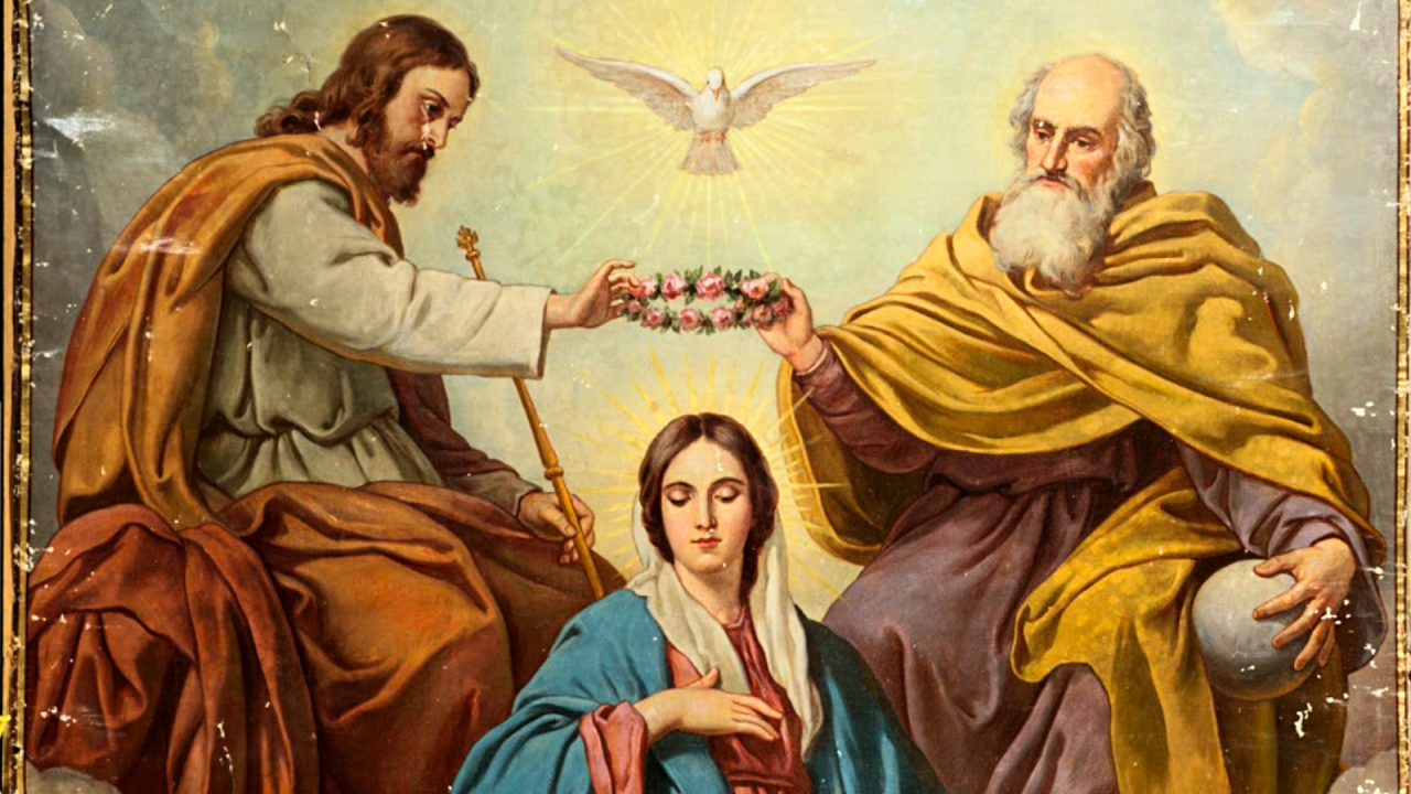 imagem de Nossa Senhora Rainha