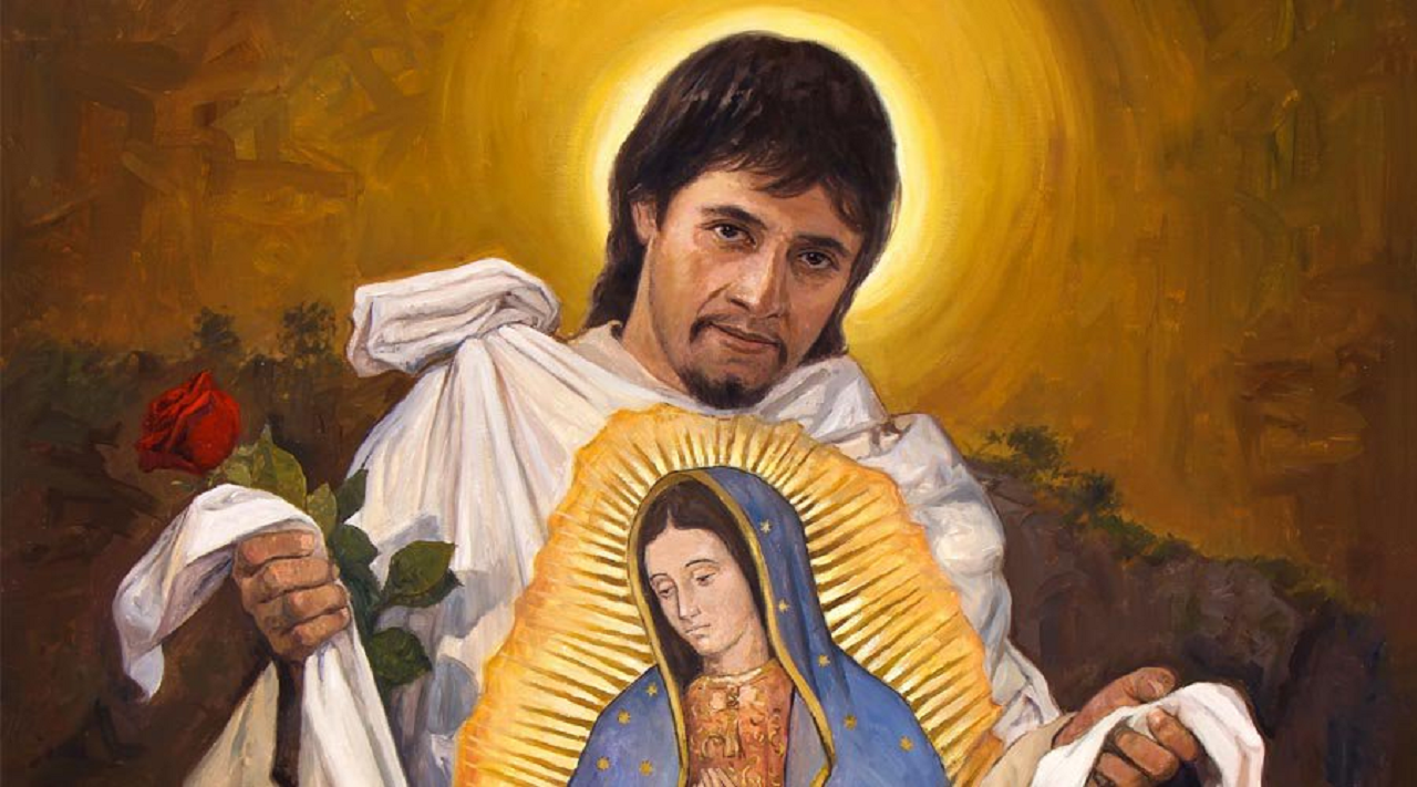 imagem de São Juan Diego Cuauhtlatoatzin